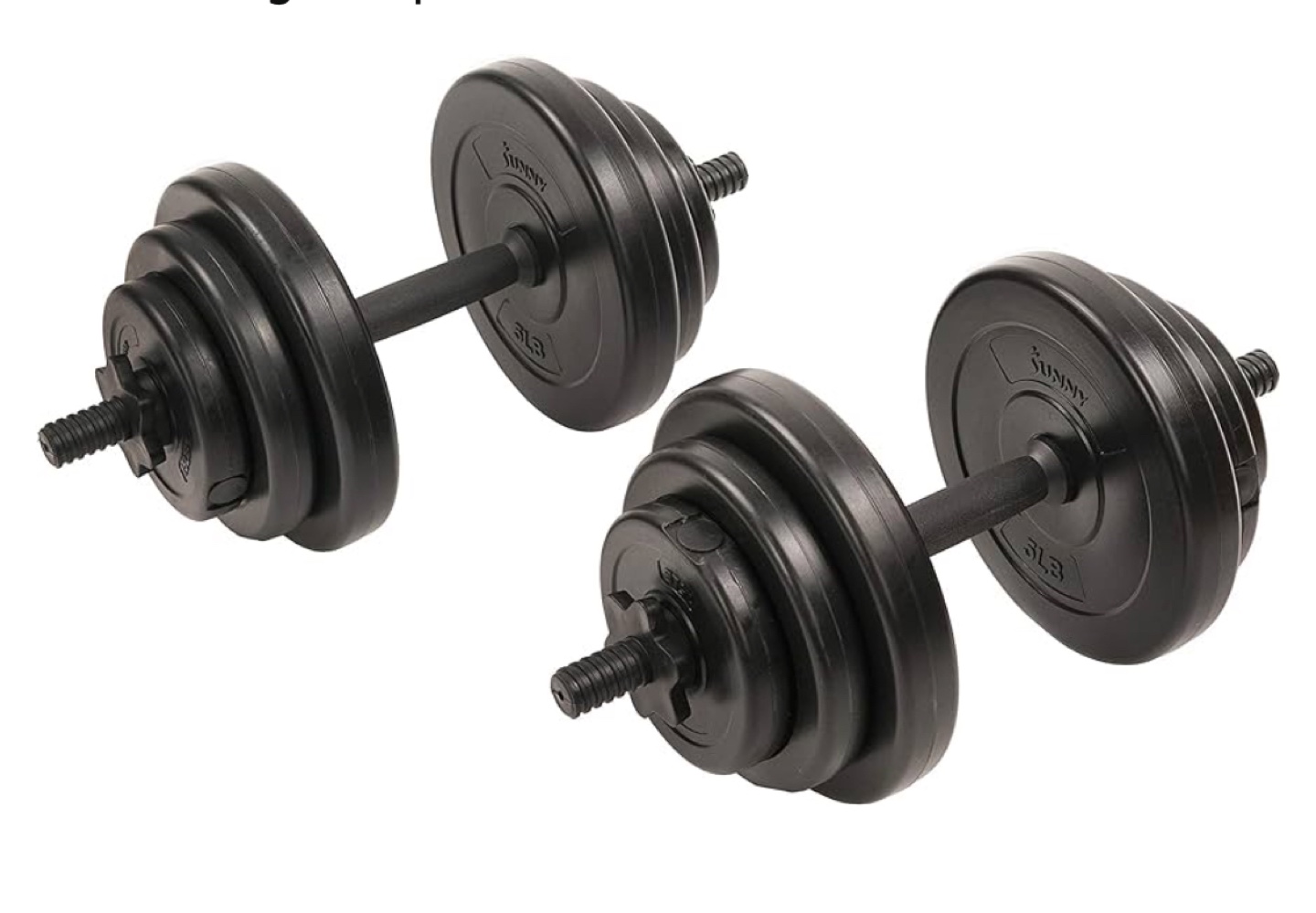 40lb Adjustable Dumbbell Set - photo 2