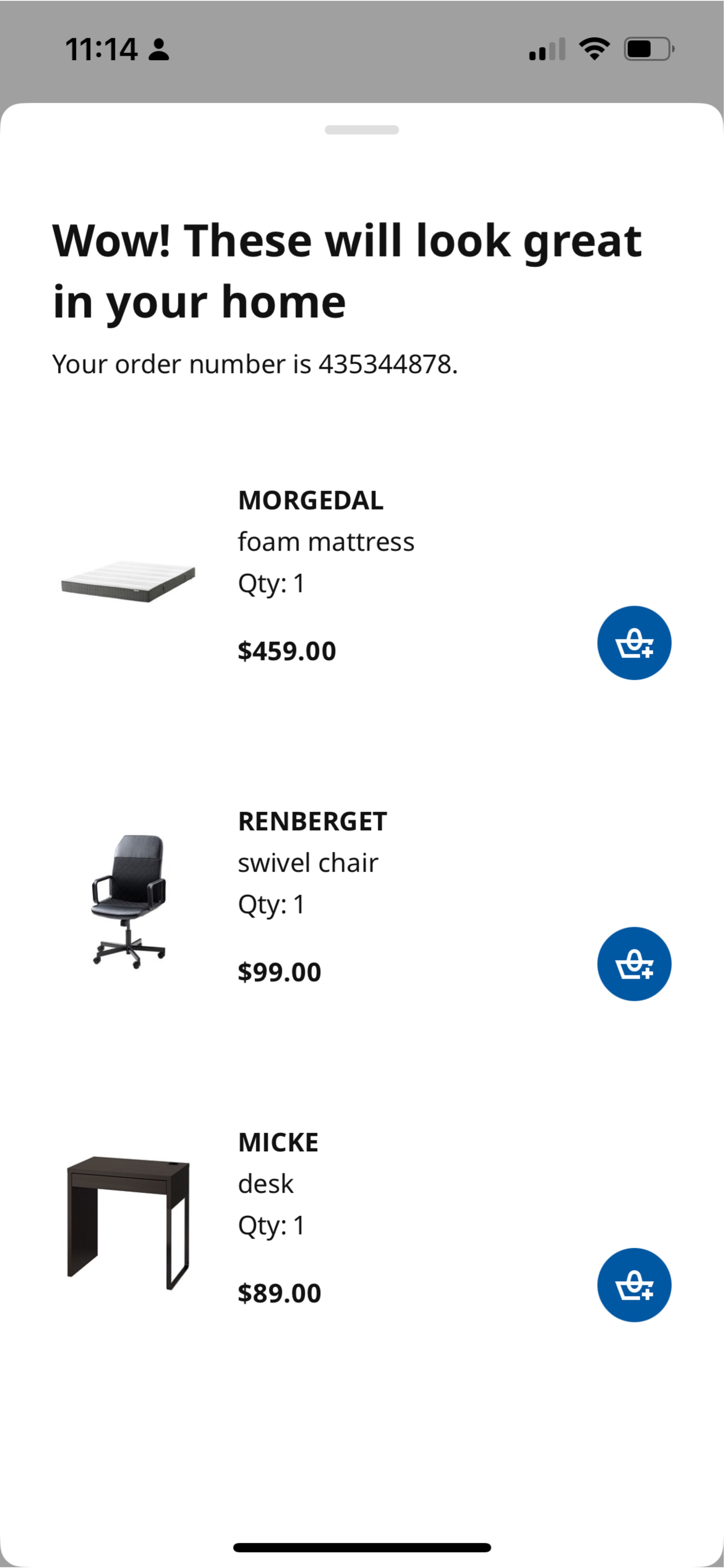 IKEA RENBERGET Swivel Chair - Black - photo 2