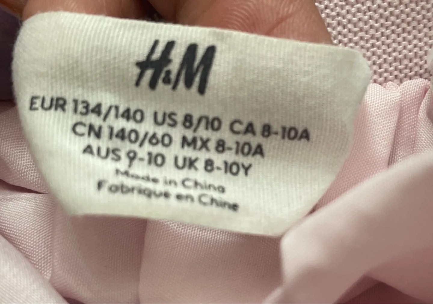 Girls' H&M Sequined Skirt image indicator(4)