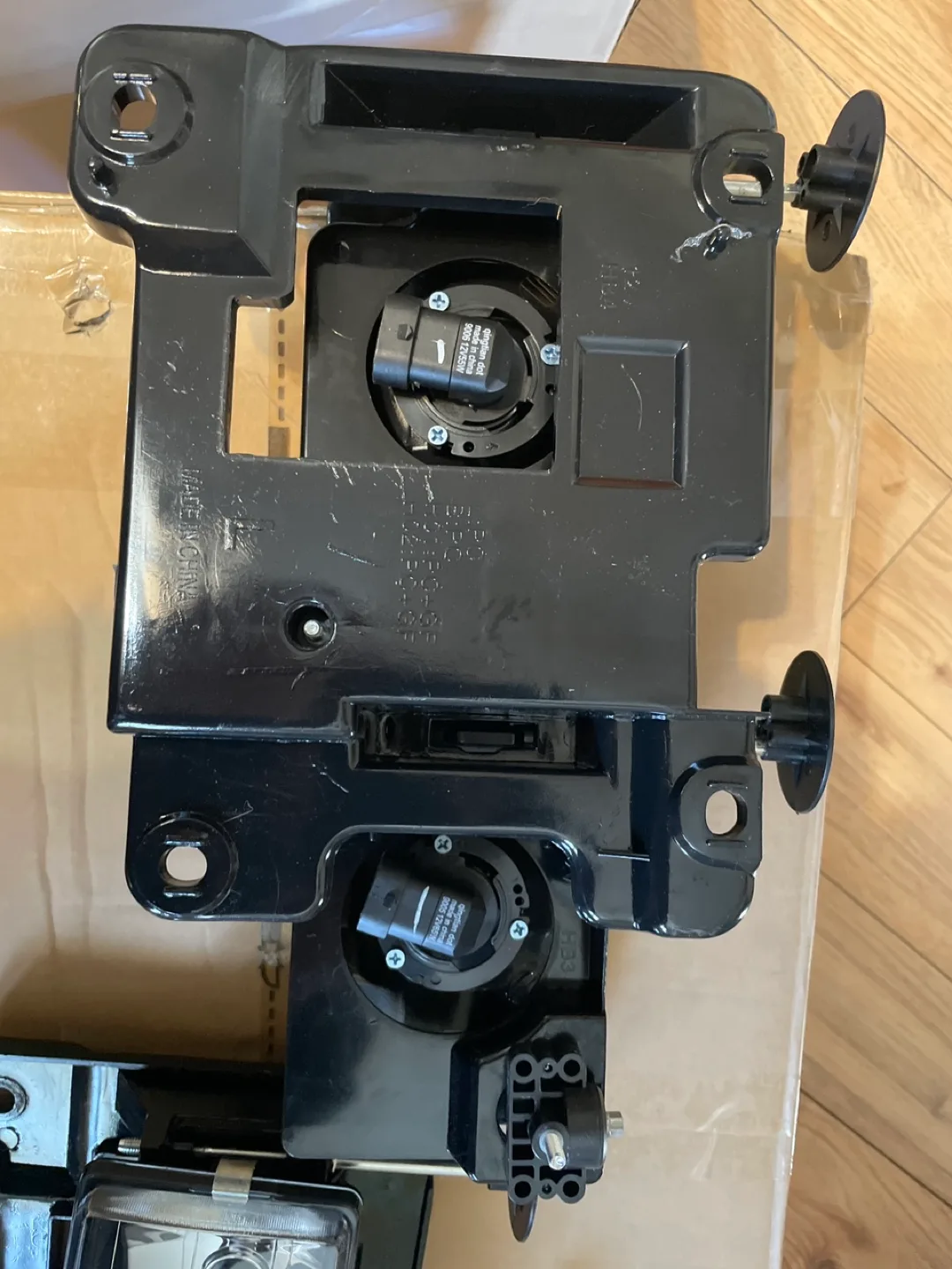 New L & R Headlight assemblies still in packaging with adjusters image indicator(2)