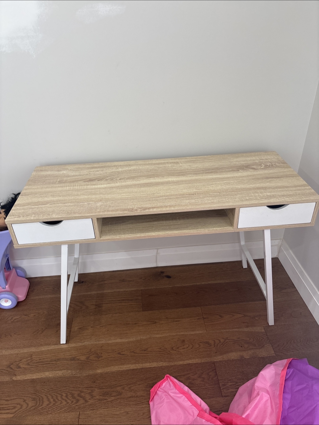 Desk with Two Drawers
