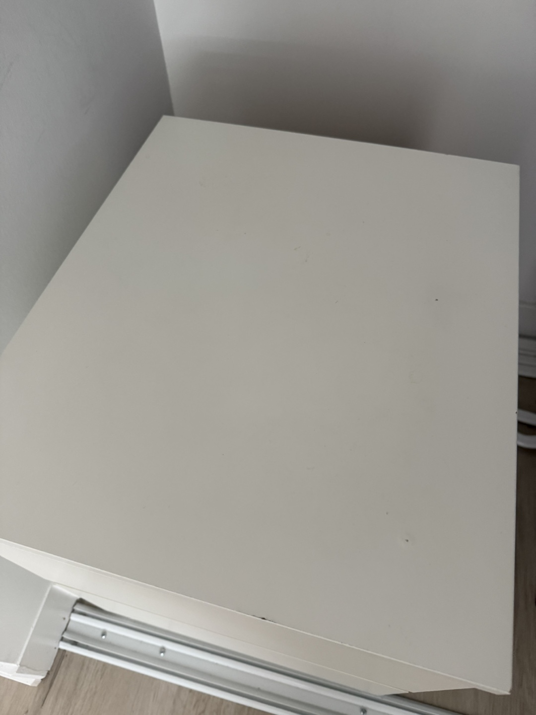 IKEA MALM Two-Drawer Nightstand - White - photo 2