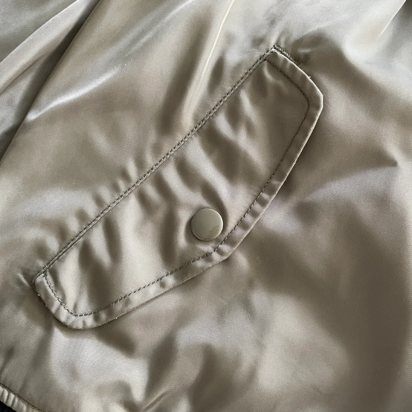 Reversible Bomber Jacket Khaki&Black size S image indicator(4)