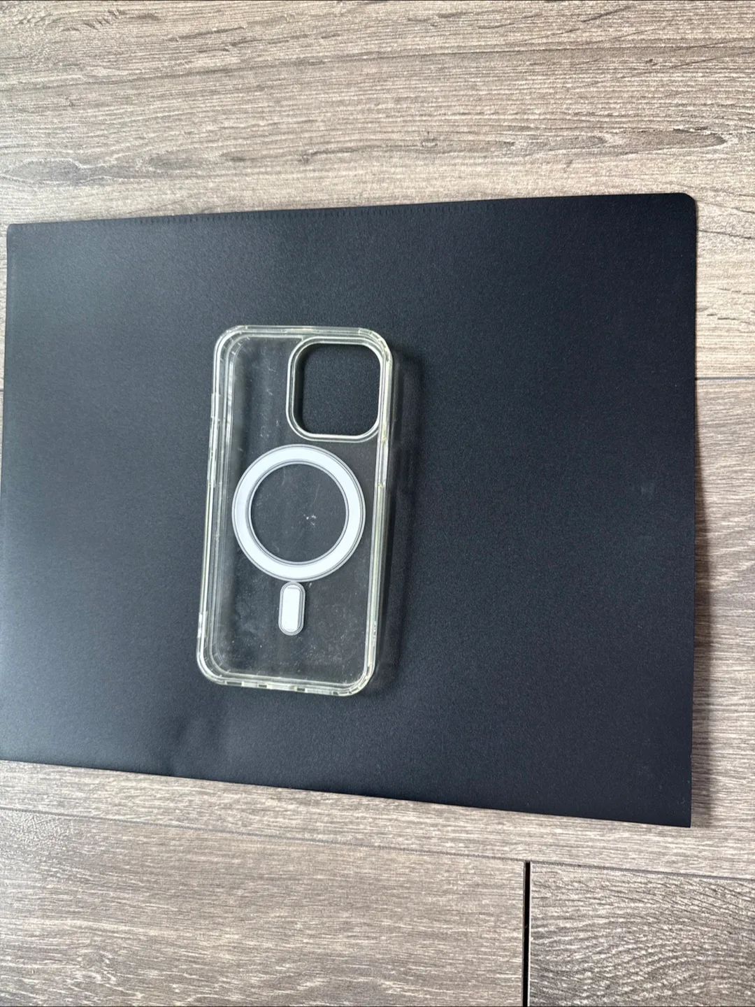 iPhone 12/13 Clear Phone Case with Ring Holder thumbnail