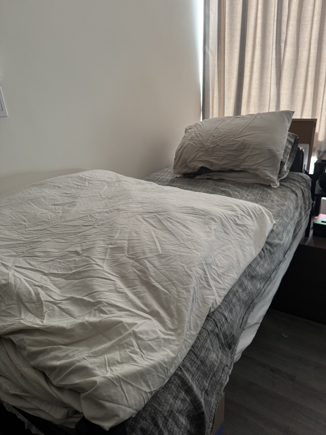 Mattress and bedding if needed