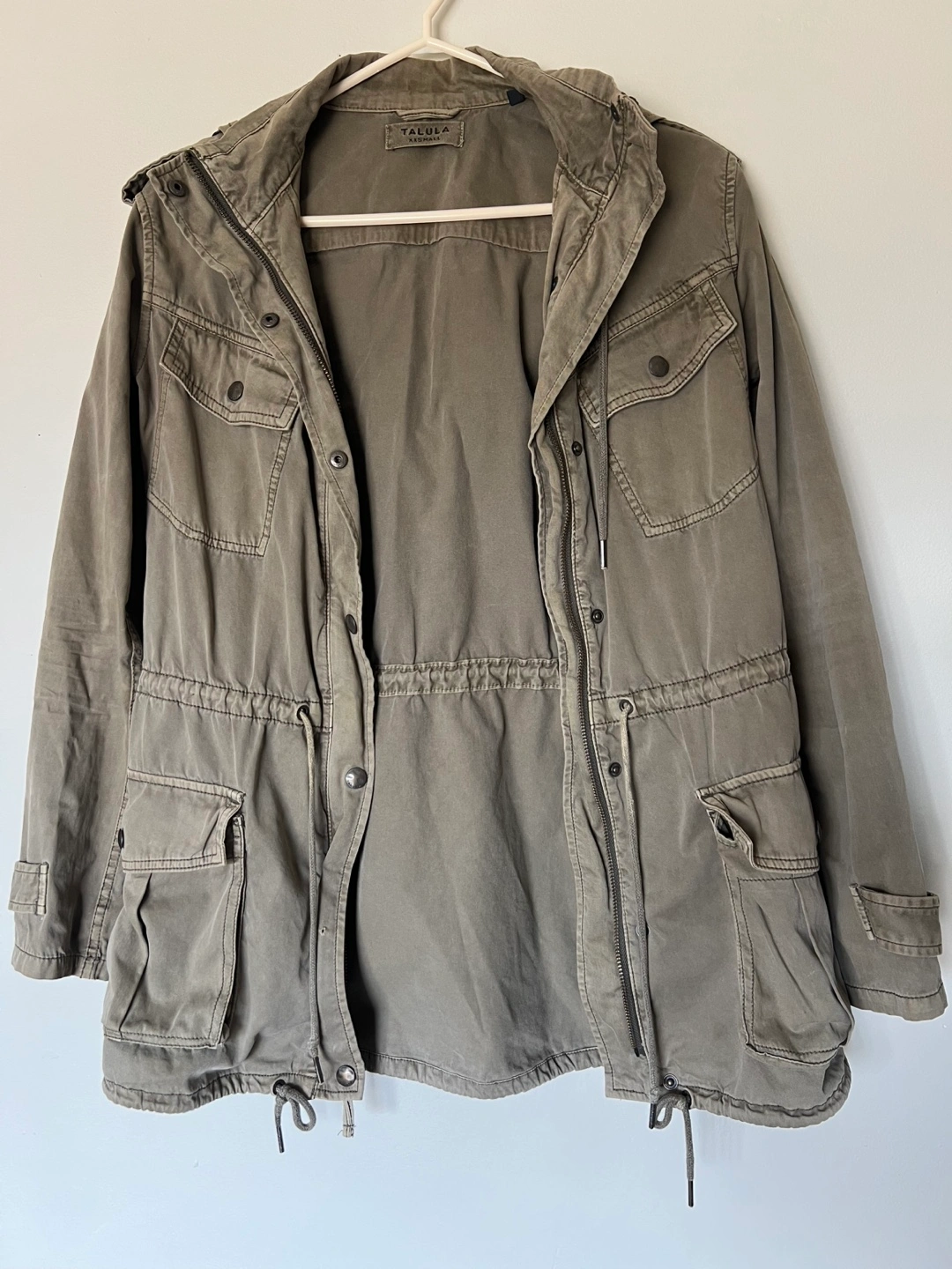 Talula Army Green Utility Jacket | Karrot