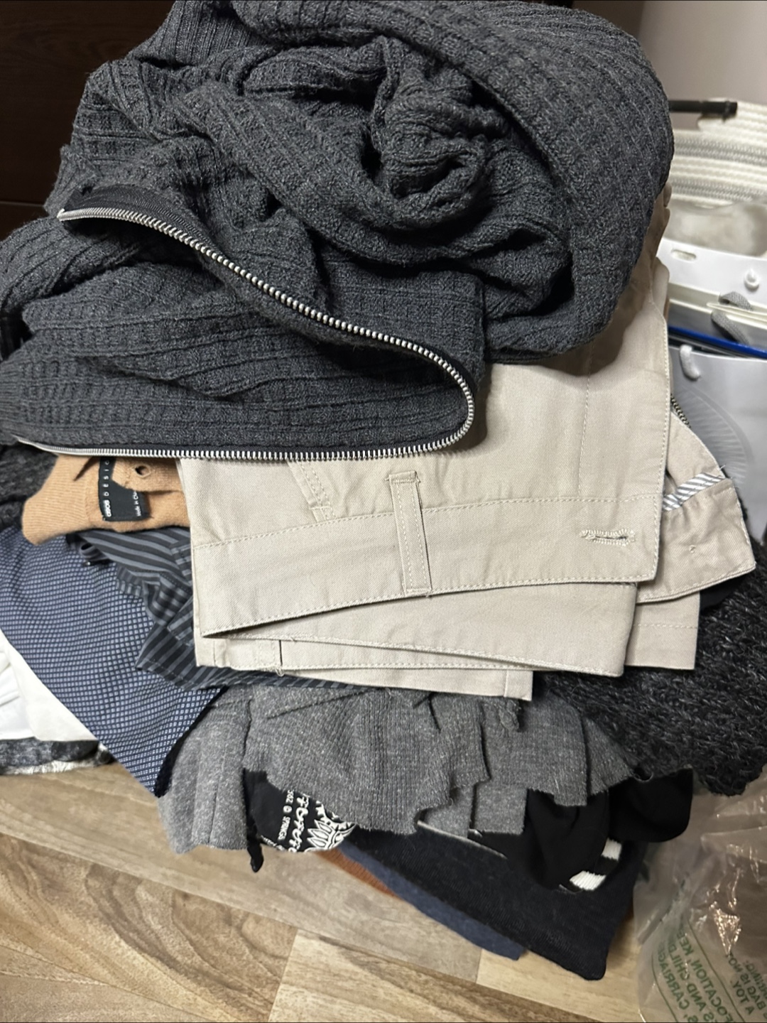 Men's Clothing Bundle - Sweaters, Pants, Shirts