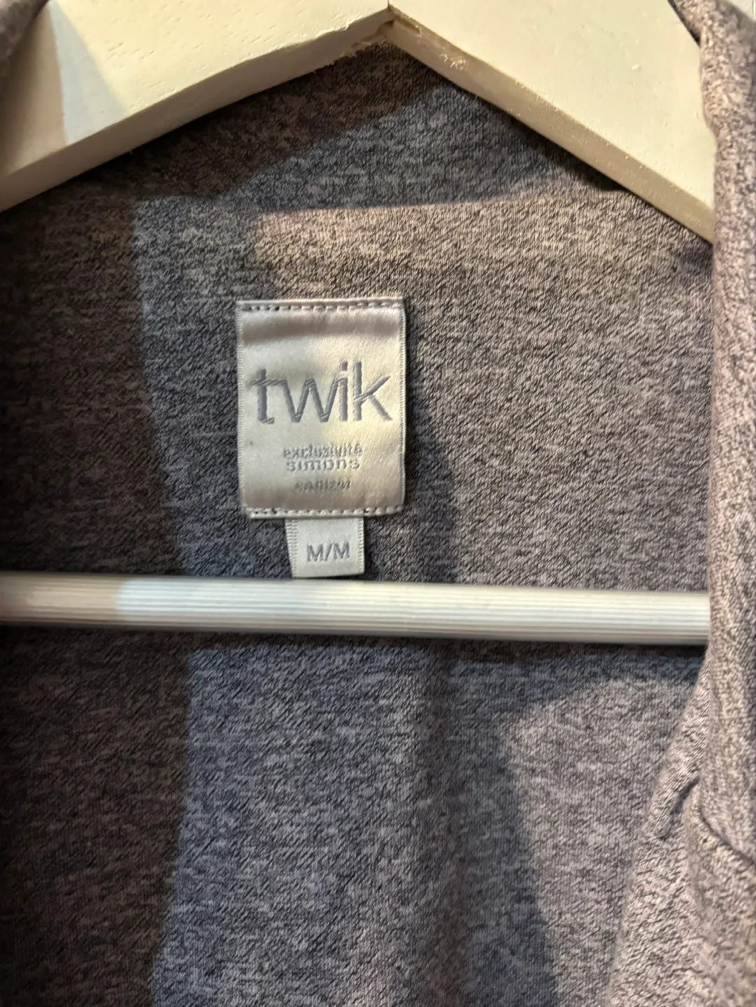TWIK Grey Sleeveless Vest - Size M image indicator(2)