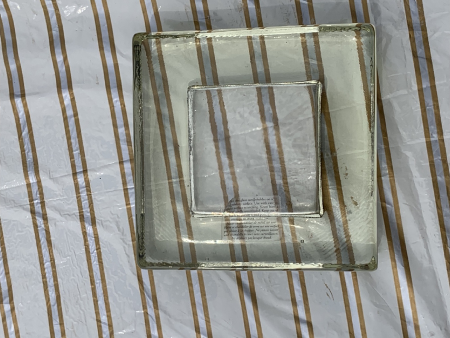 Glass ashtray - Clean and functional (New) - photo 2