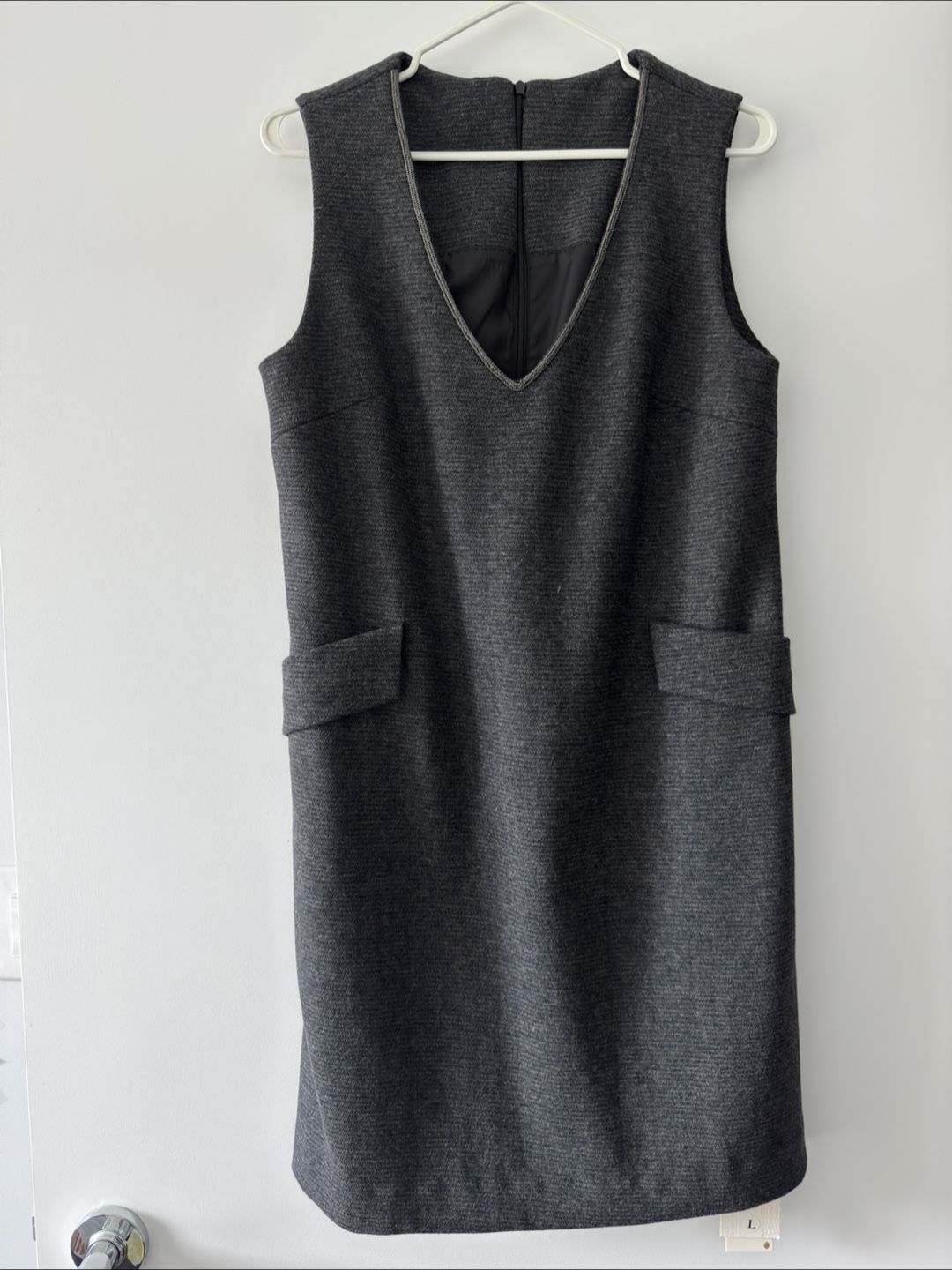 BooPala  Petite Sleeveless Shift Dress Sz L