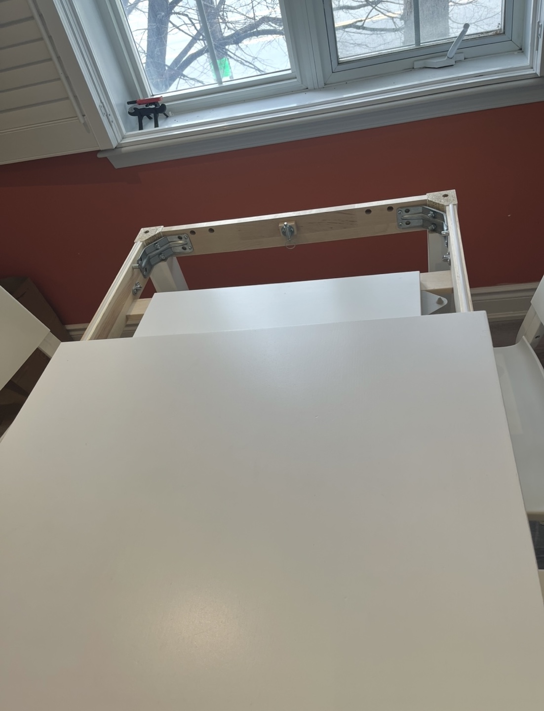 IKEA Extendable Dining Table with 5 Chairs - photo 2