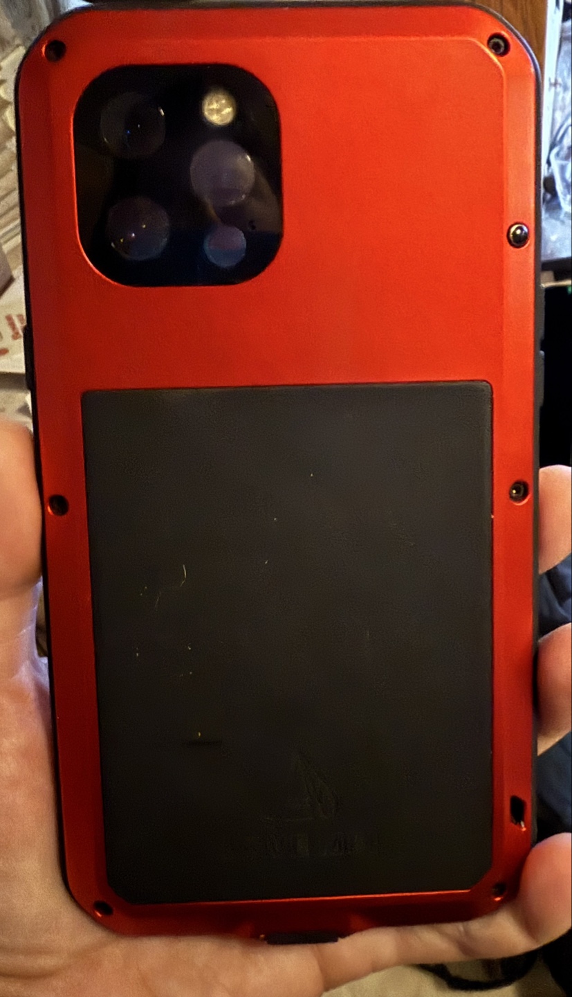 iPhone 12 Pro Max Pacific Blue 128GB (Red Case) - photo 2