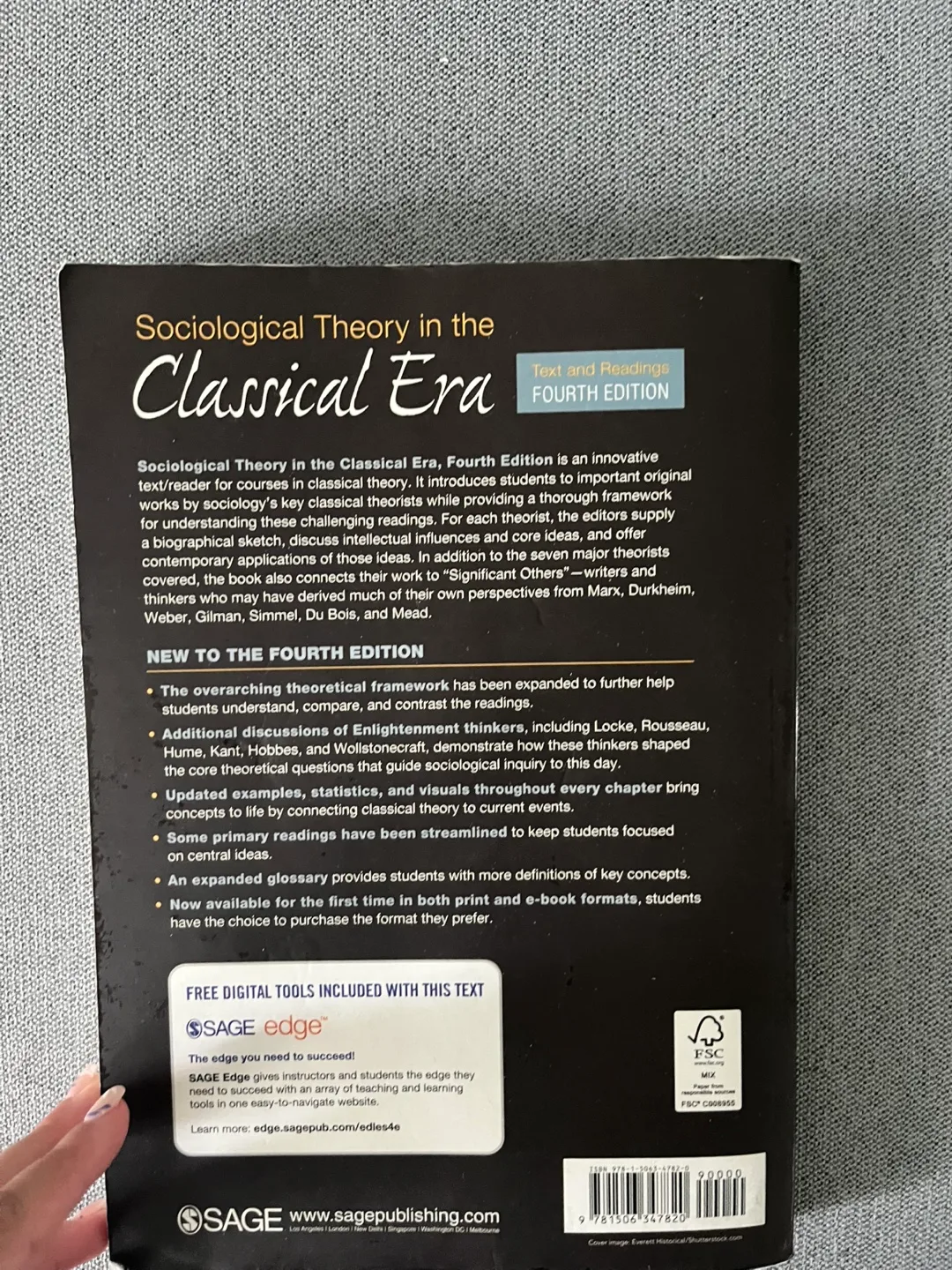 Sociological Theory in the classical Era (Fourth Edition) image indicator(2)