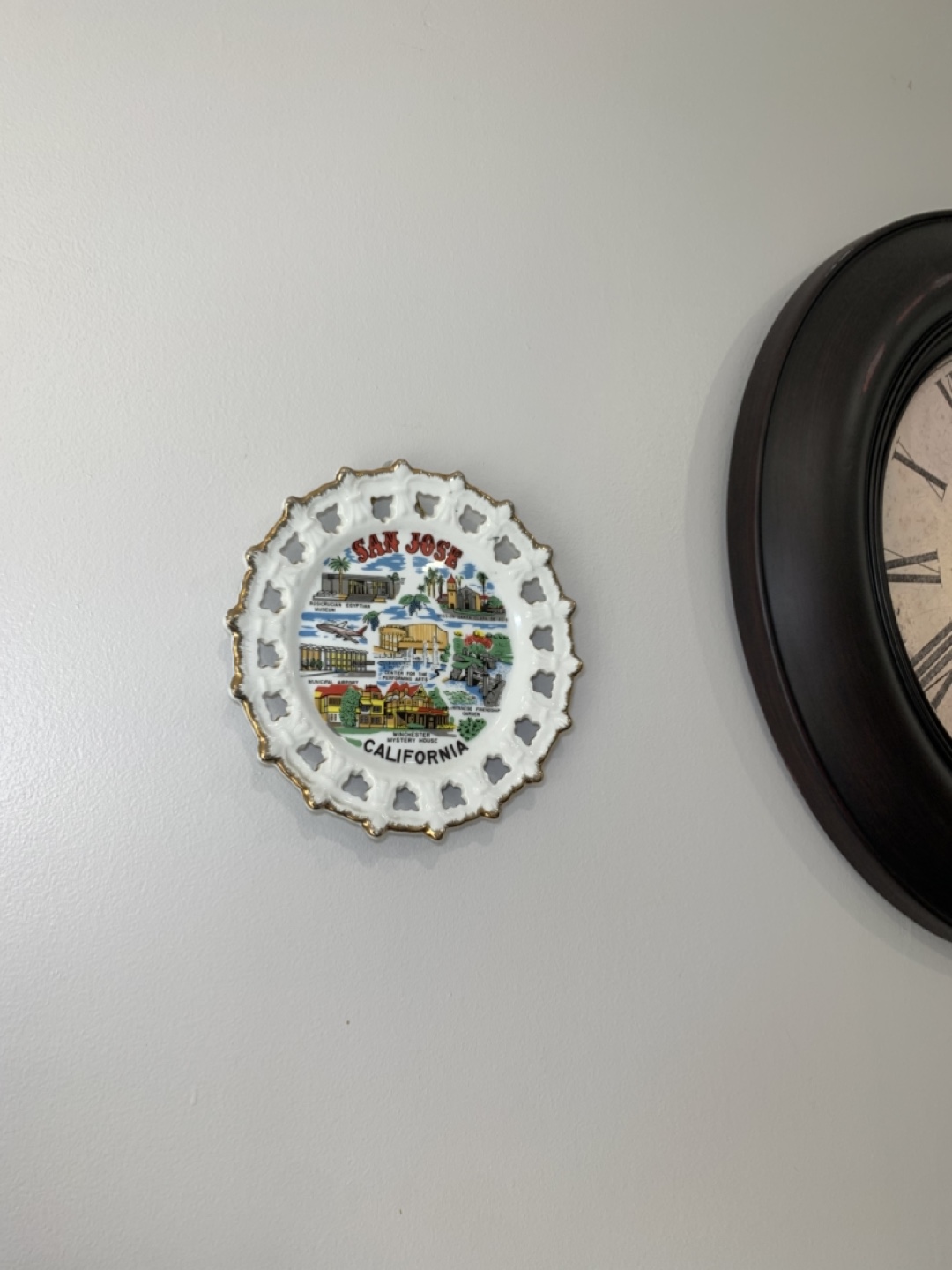 Vintage San Jose California Souvenir Plate - photo 3