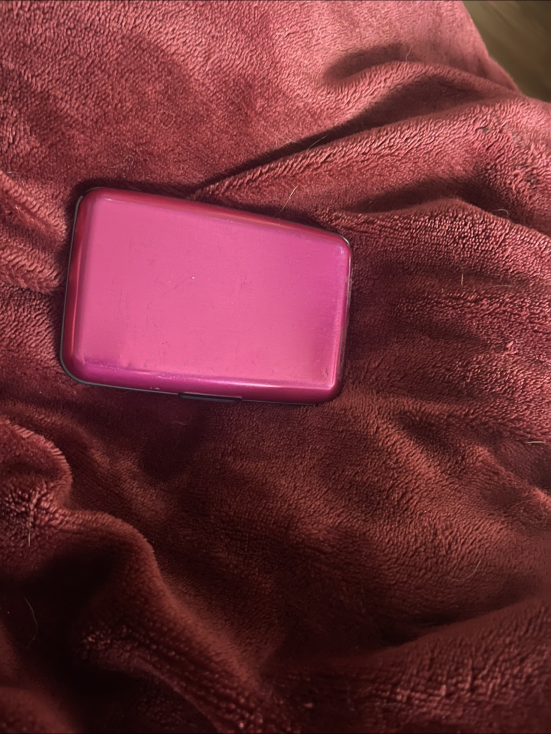 Pink Aluminum Card Holder - photo 2