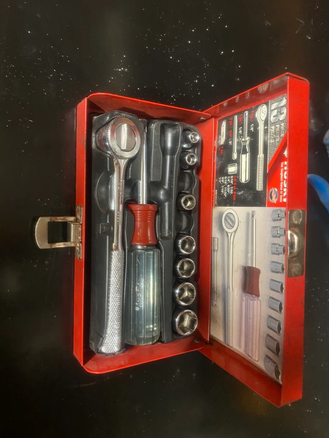 Vintage Husky 1/4" Drive Socket Set thumbnail