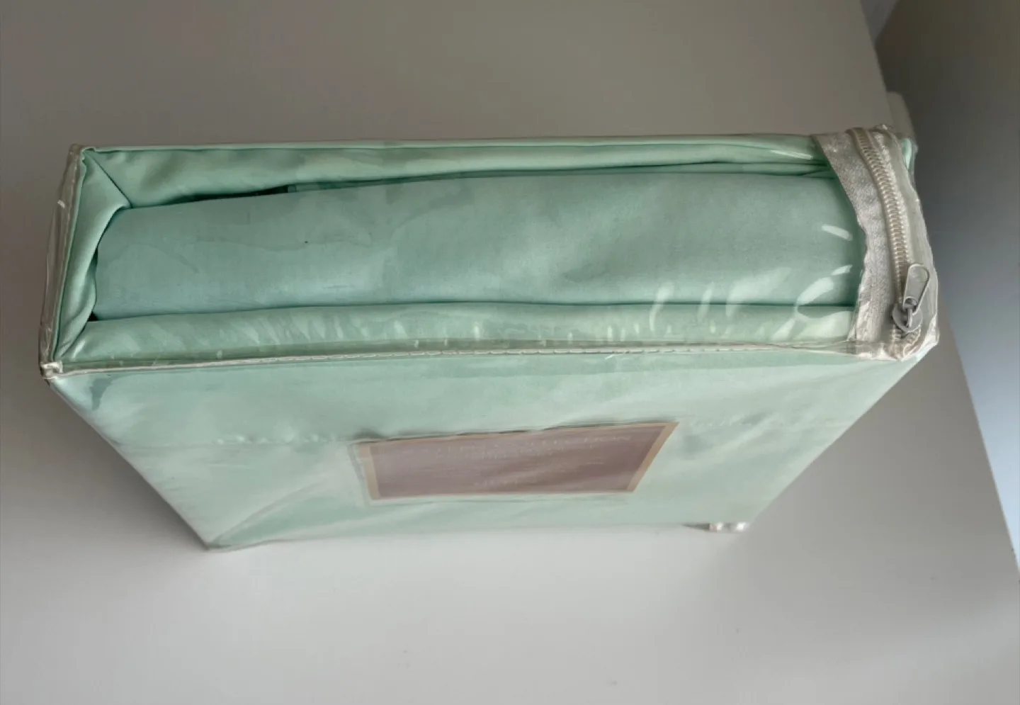 Queen Sateen Sheet Set - 400 Thread Count - Mint Green image indicator(3)