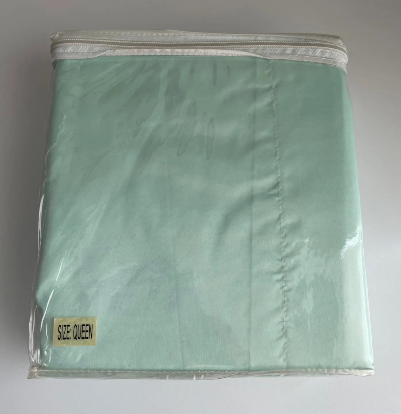 Queen Sateen Sheet Set - 400 Thread Count - Mint Green image indicator(4)