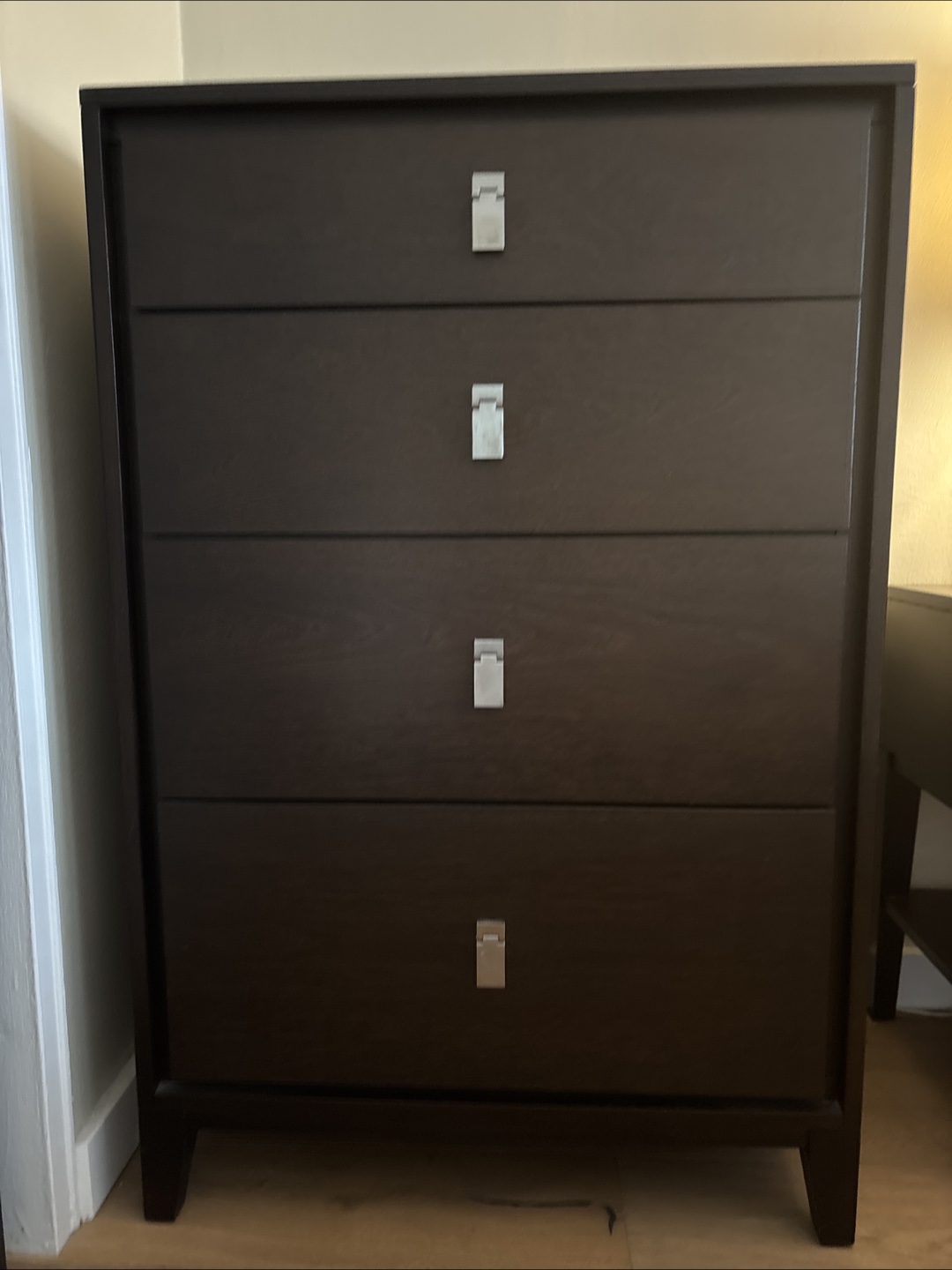 West Elm 4 chest of drawers cabinet