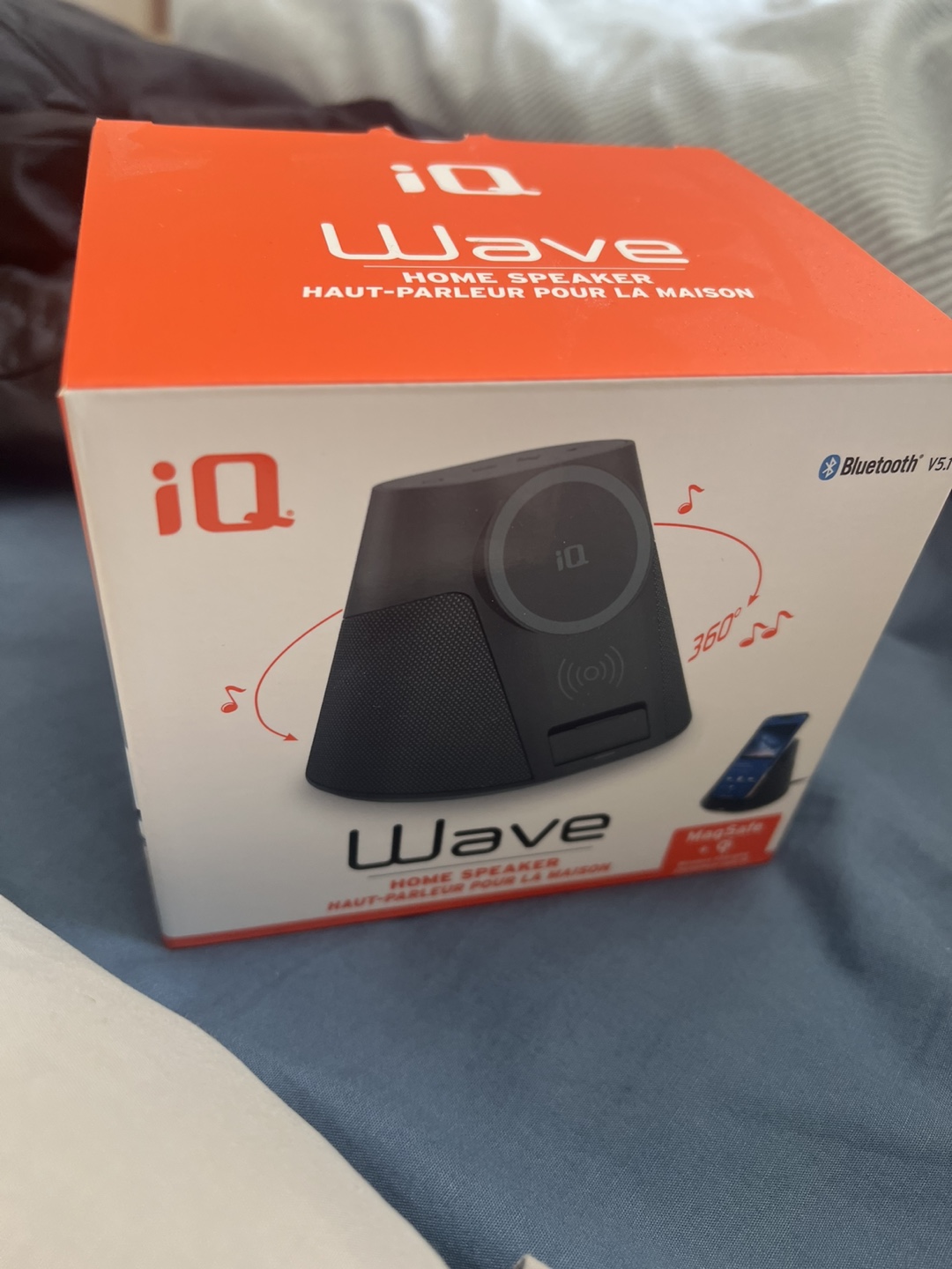 iQ Wave Home Speaker - Bluetooth Wireless Speaker
