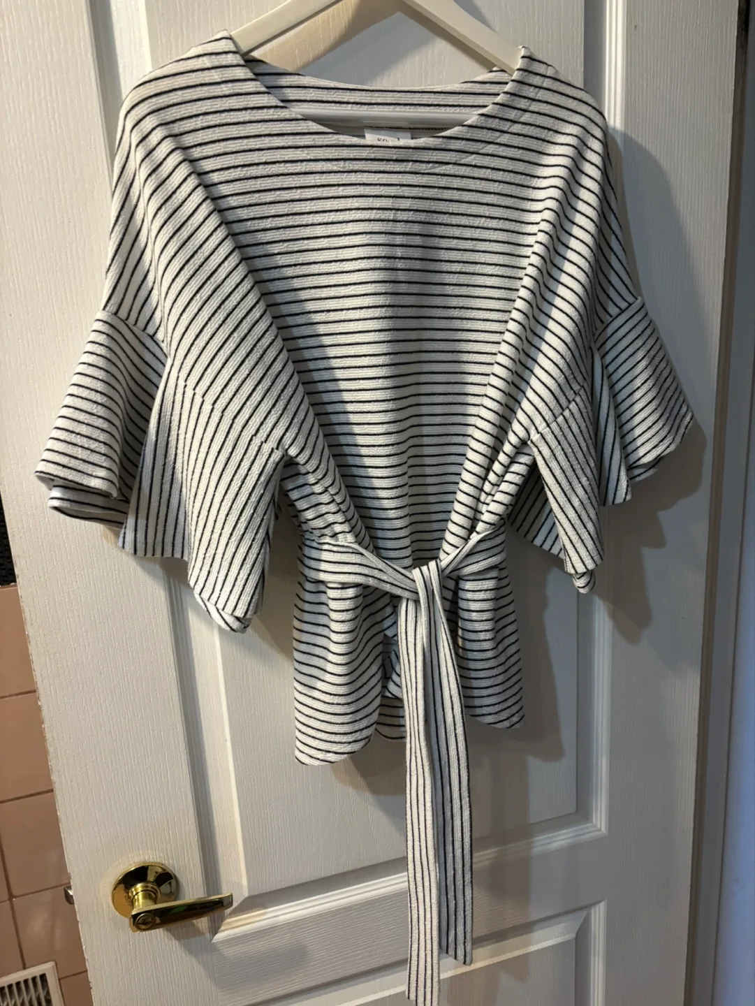 Seed Heritage Striped Blouse, Size Large image indicator(2)