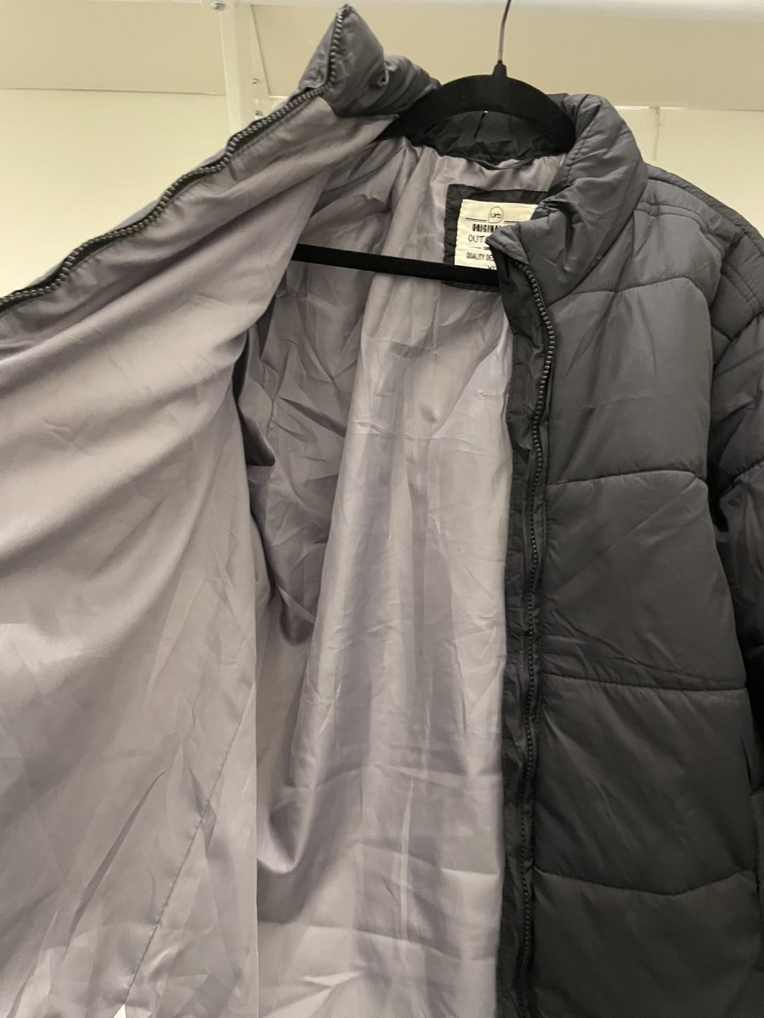 Men's Original Man Outerwear Black Puffer Jacket - XL - photo 2