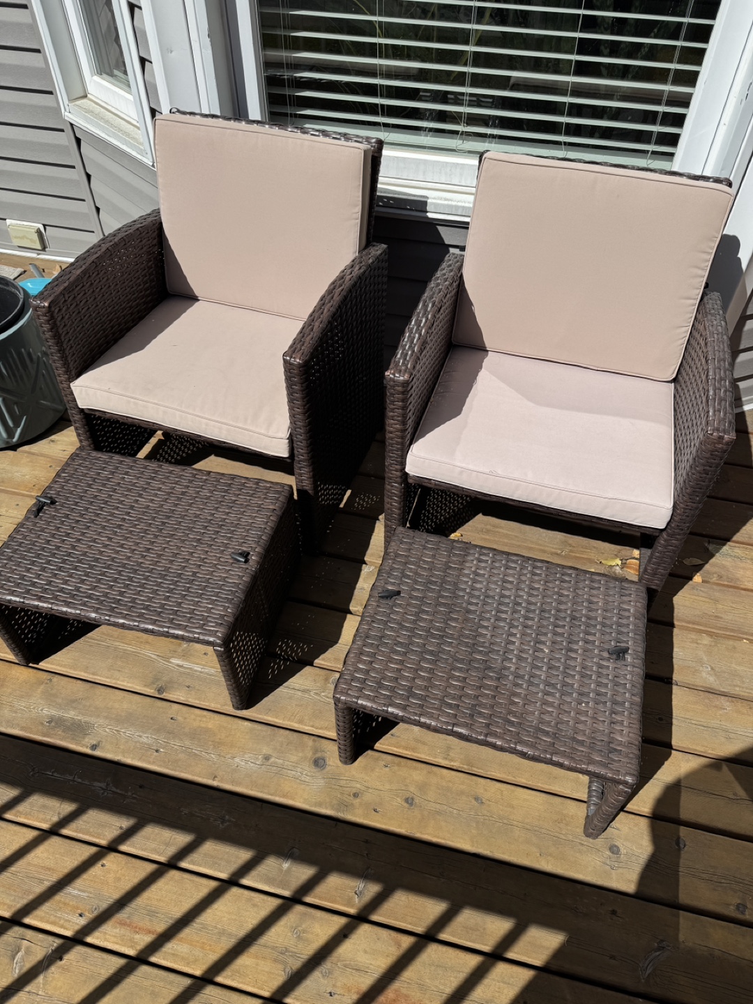 Outdoor Wicker Patio Set - photo 2