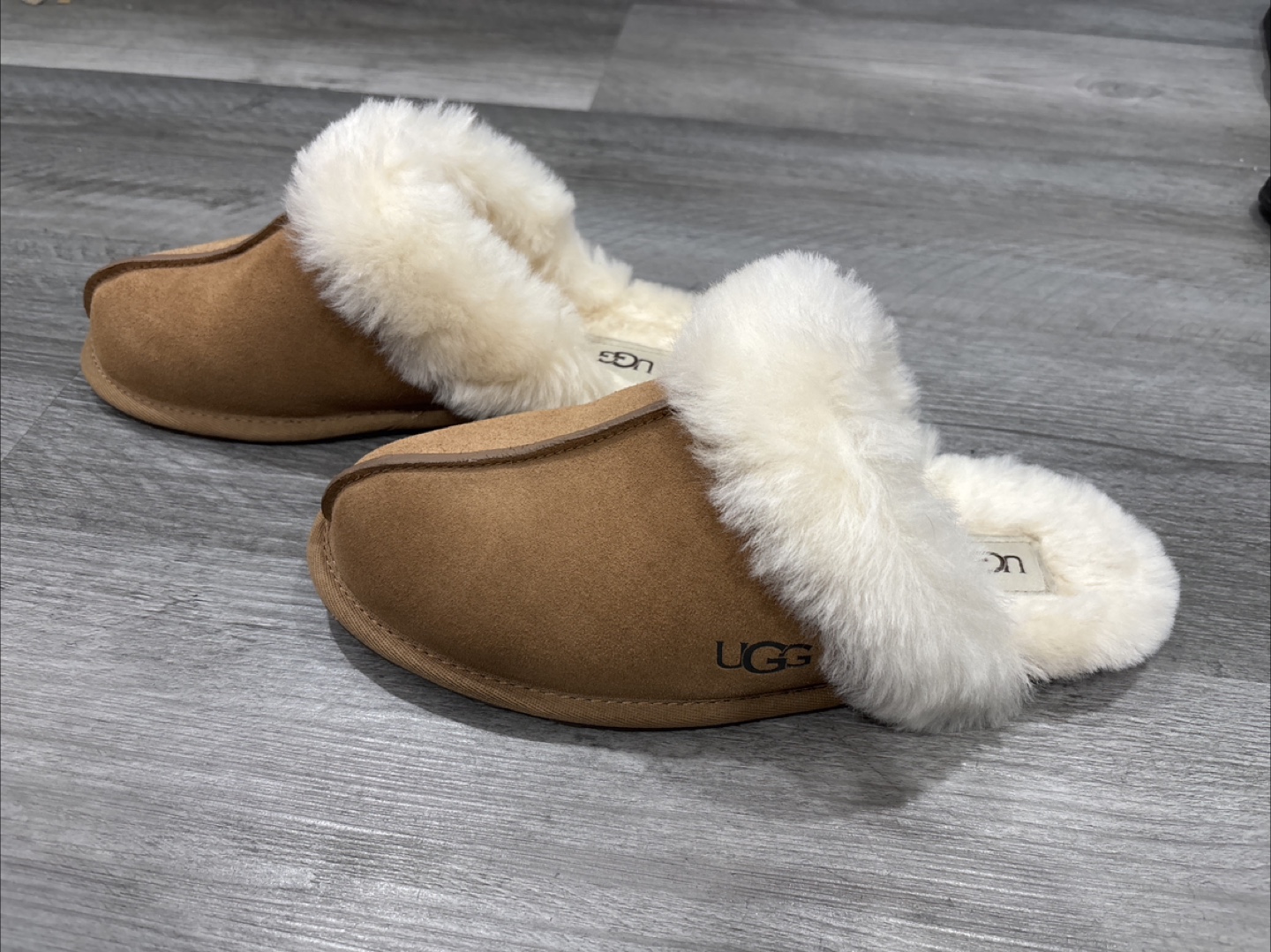 UGG Scuffette II Genuine Shearling Slippers