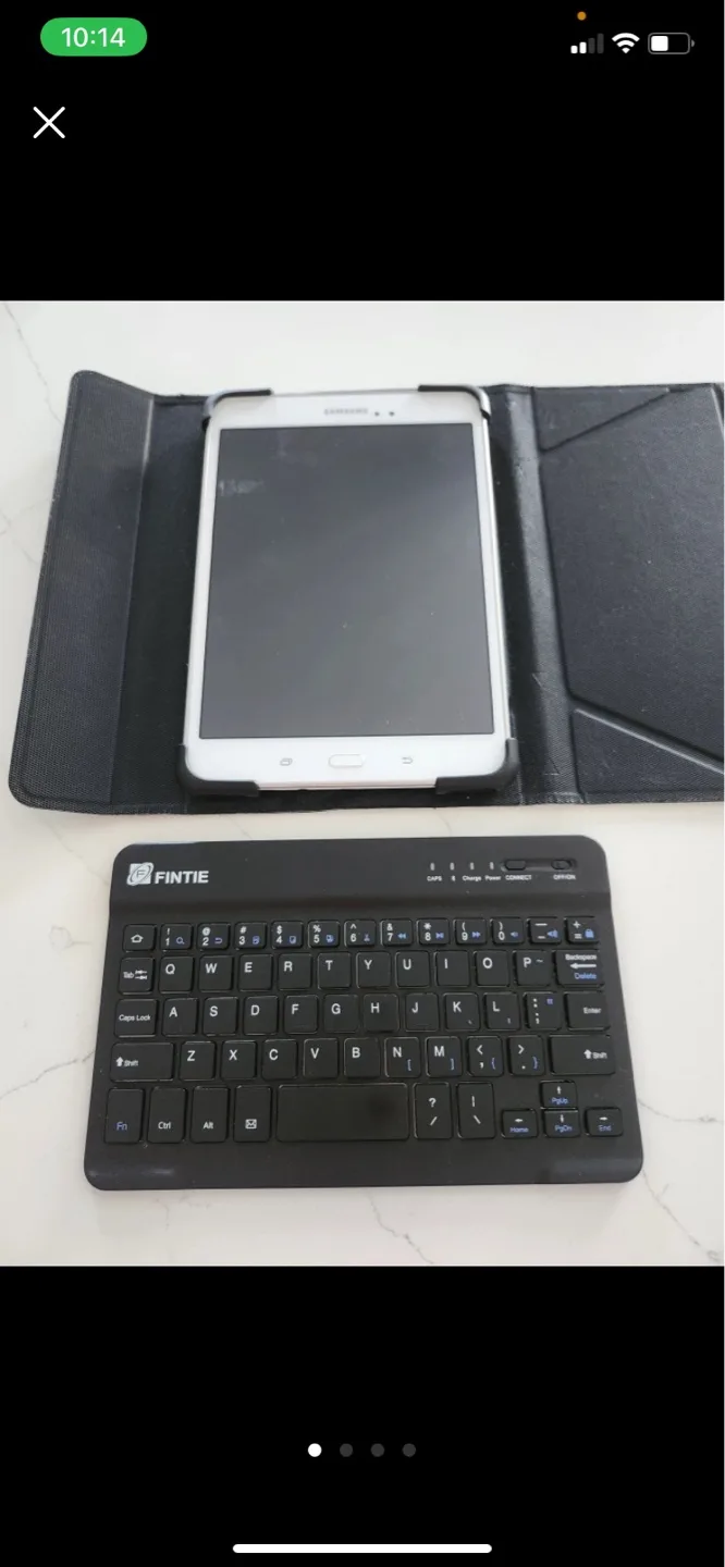 Samsung Galaxy Tab A 8.0 inch Tablet with Fintie Keyboard image indicator(2)