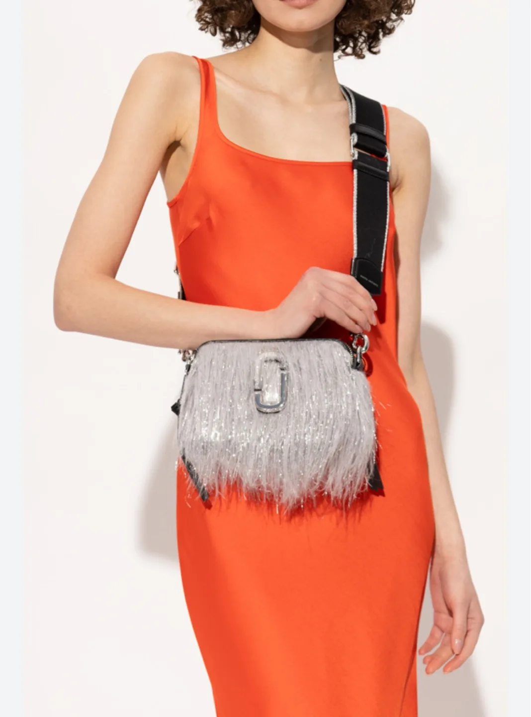 BNWT Marc Jacobs Snapshot Camera Bag Faux Fur image indicator(2)