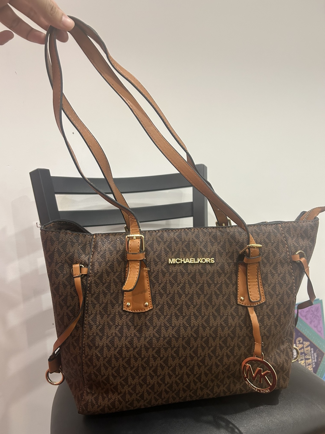Michael Kors Brown Tote Bag