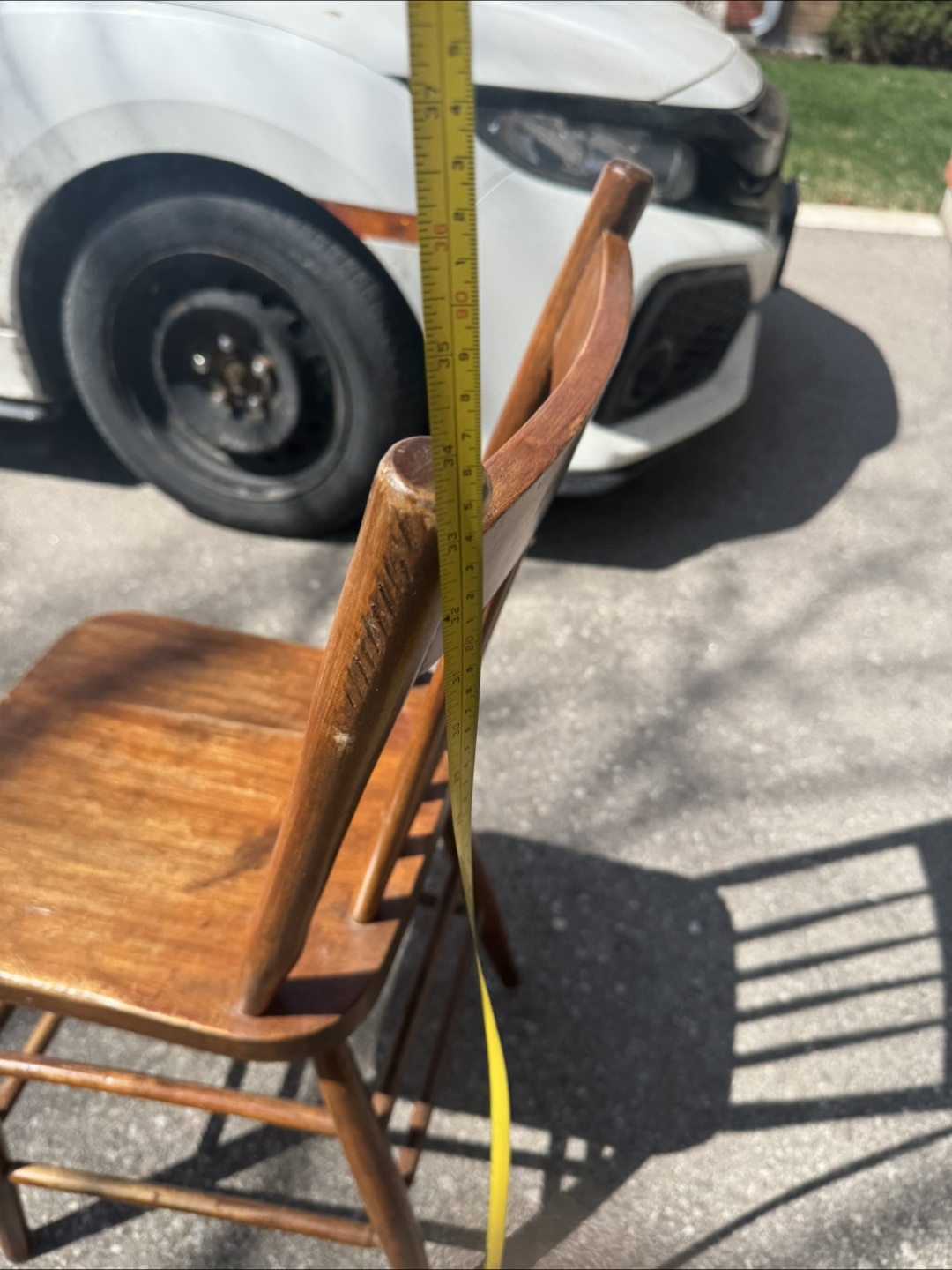 Vintage Wooden Chair - photo 3