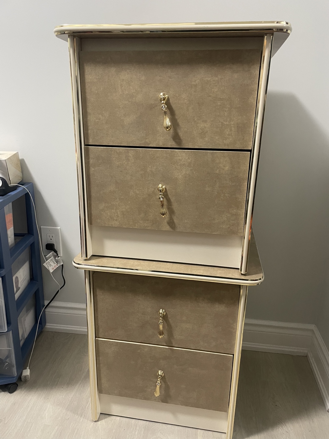 Pair of Two-Drawer Nightstands - photo 3