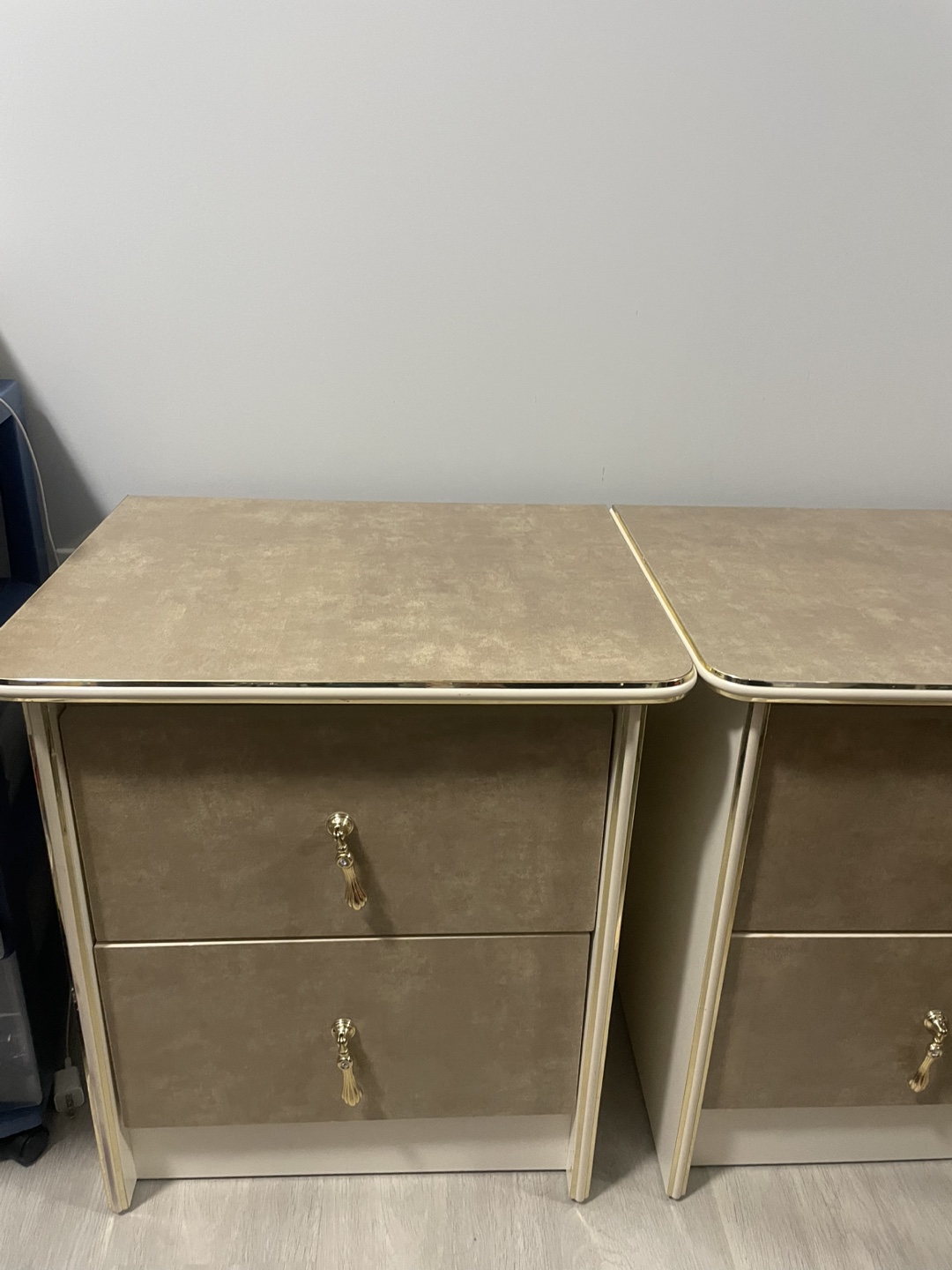 Pair of Two-Drawer Nightstands - photo 4