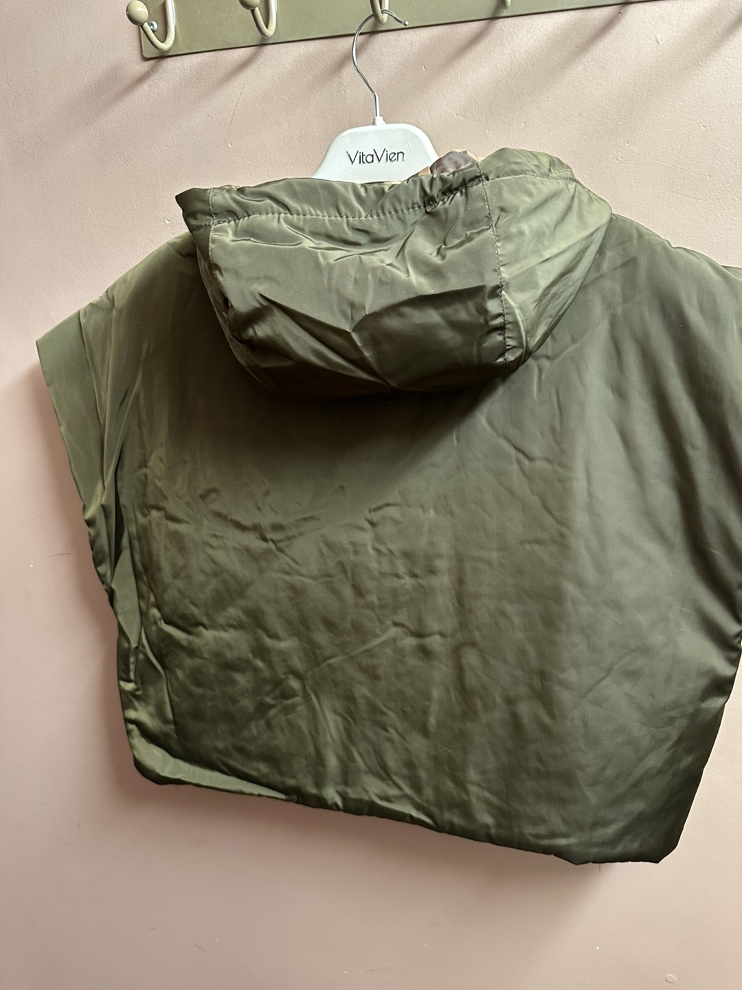Louis Vuitton Olive Green Cropped Jacket - photo 5
