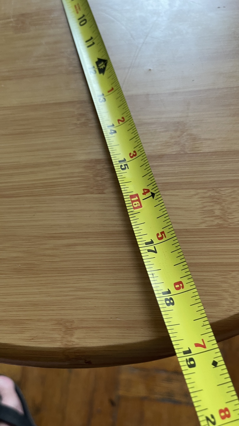 Small Round Folding Table - photo 5