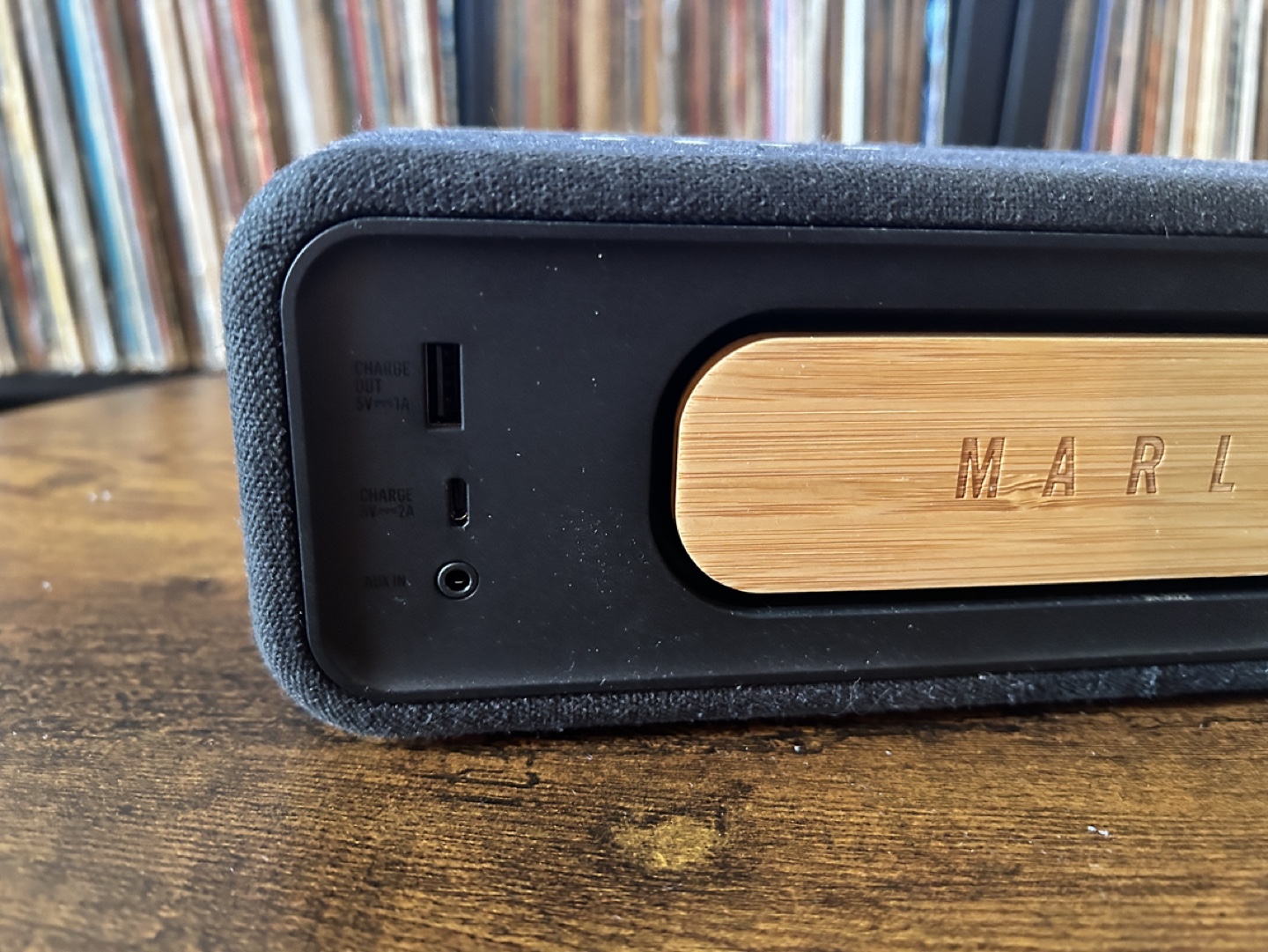 Marley Bluetooth Speaker - Bamboo and Fabric - photo 3