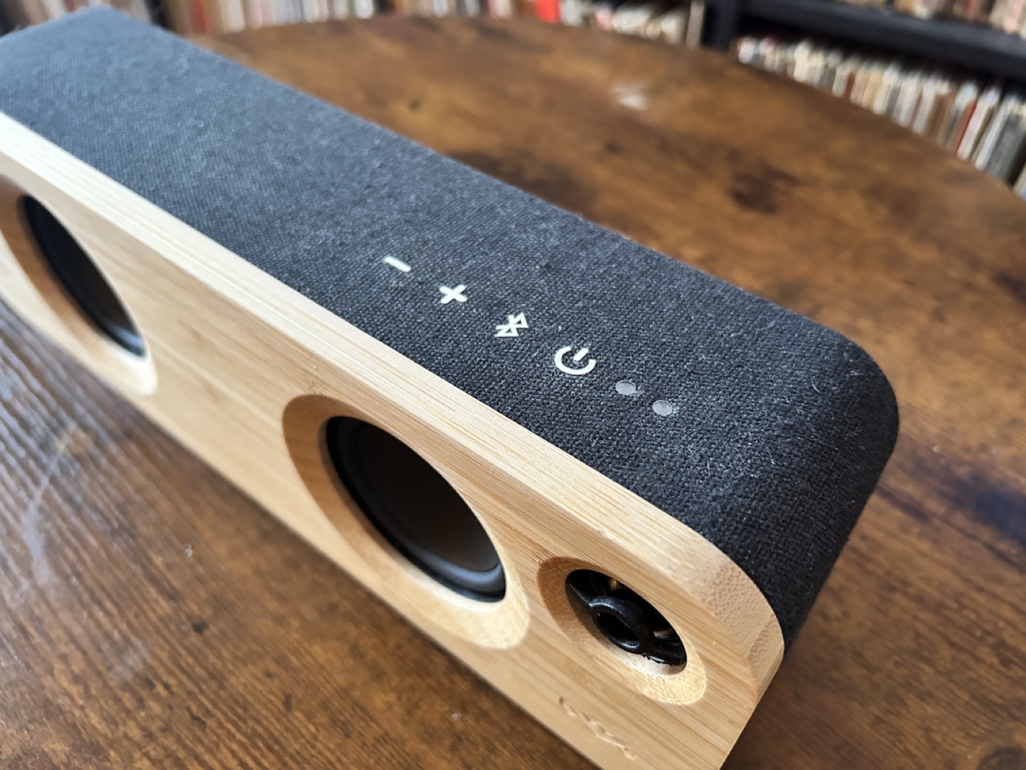 Marley Bluetooth Speaker - Bamboo and Fabric - photo 4