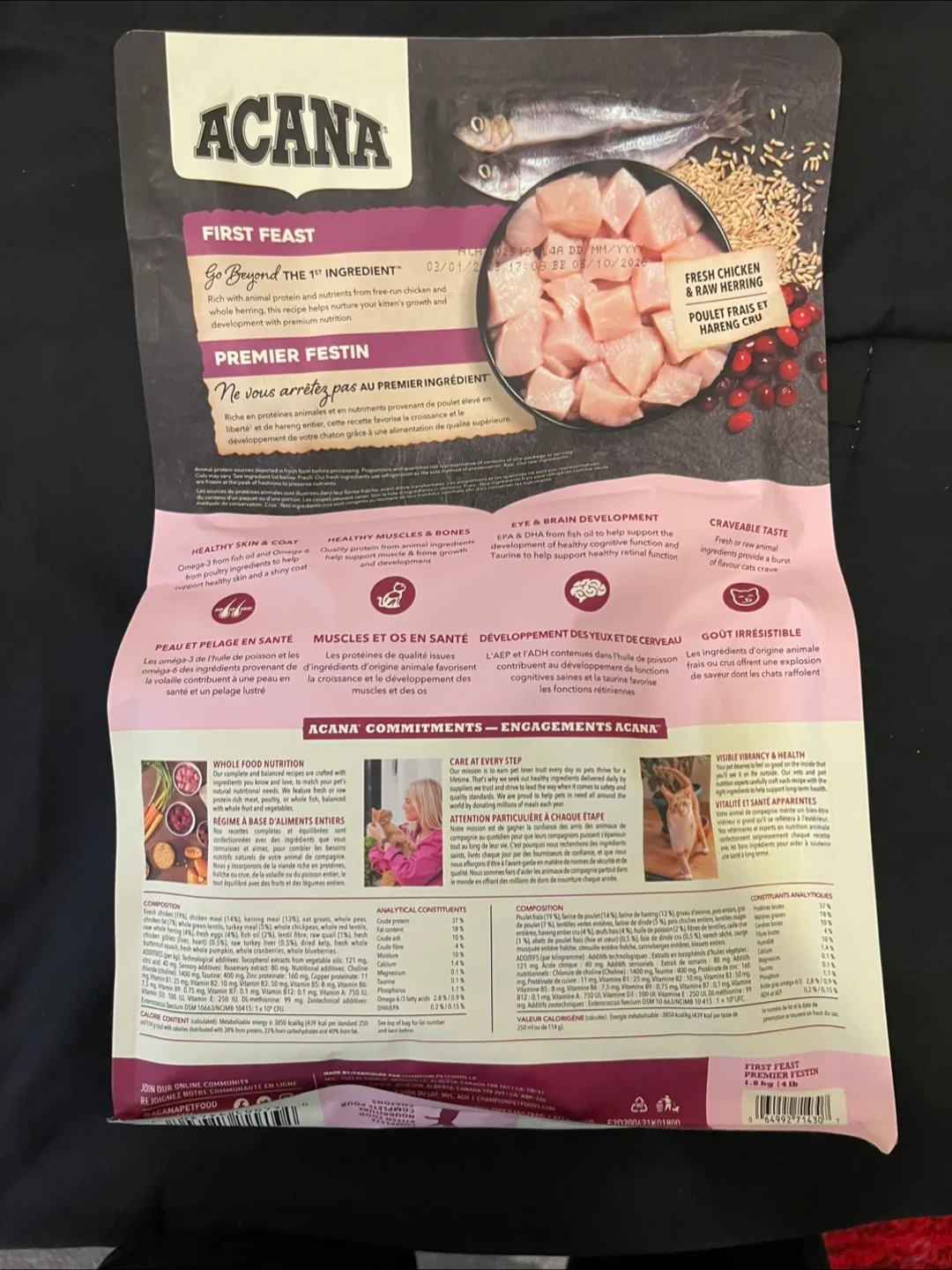 New bag Kitten cat Food was $30 image indicator(2)