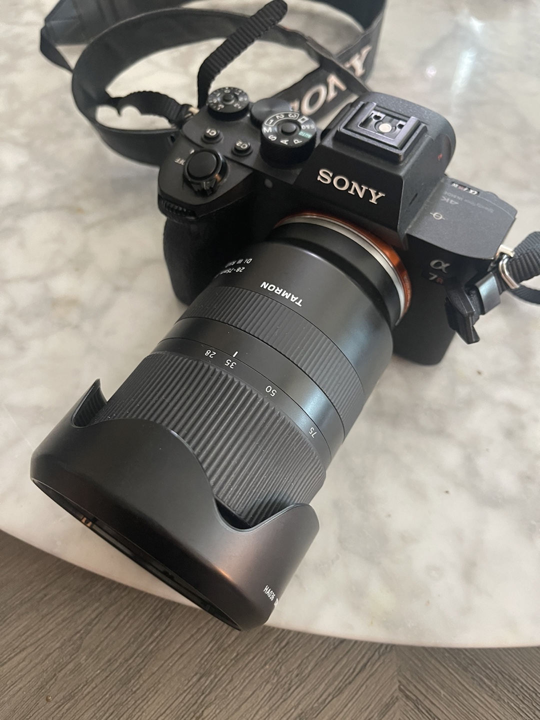 Sony Alpha 7 R4 Mirrorless Camera with Tamron 28-75mm Lens