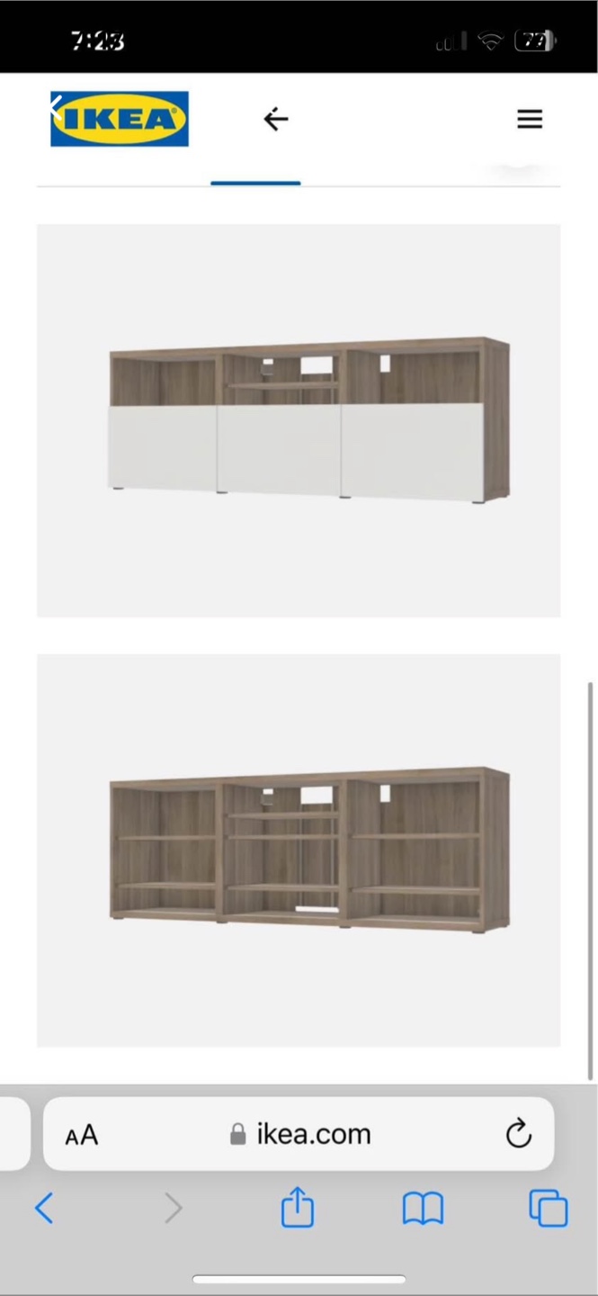 IKEA BESTÅ TV unit - 180x41x65 cm - photo 4