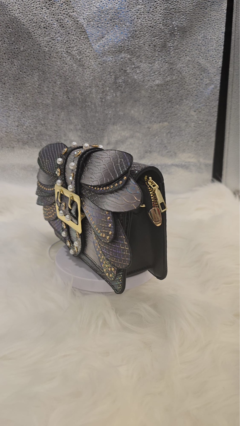 Unique Winged Flap Crossbody Bag - Three Colour Options - photo 5