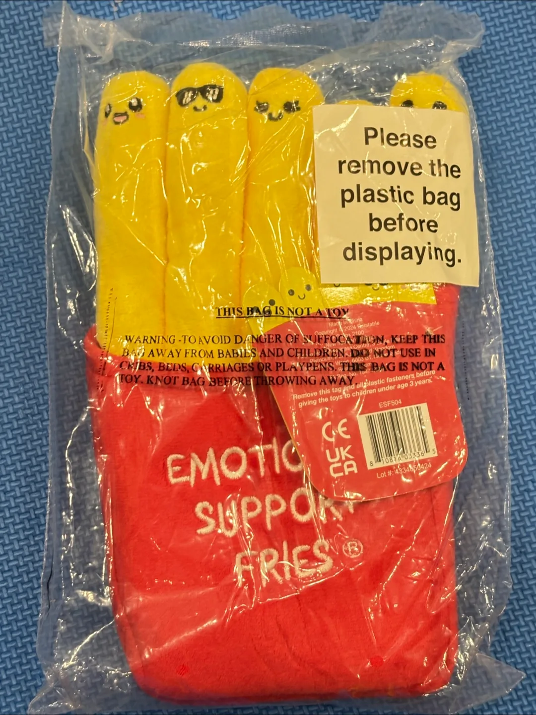 Emotional Support Fries Plush Toy image indicator(3)