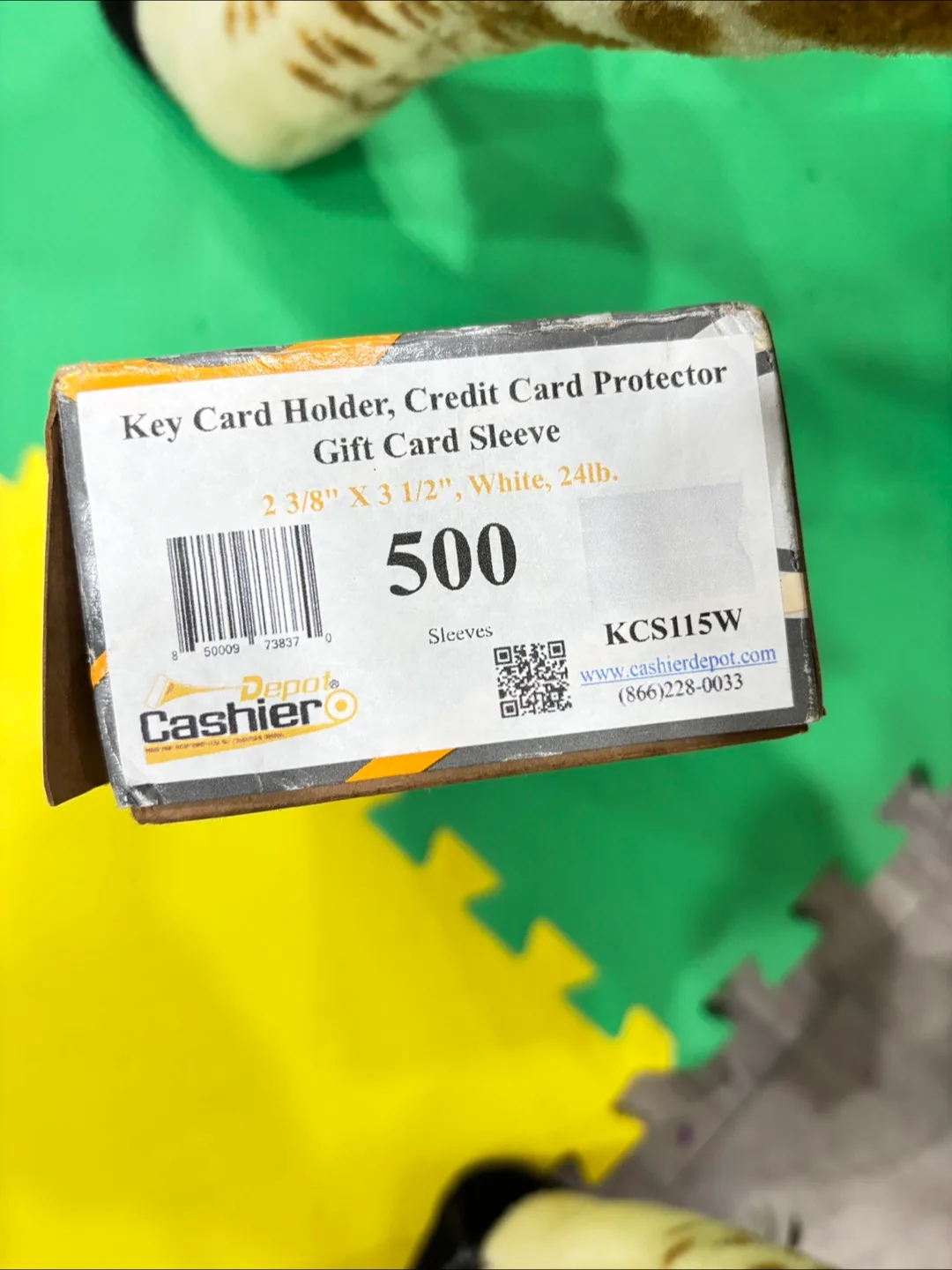 500 Cashier Depot card sleeves / protector image indicator(3)