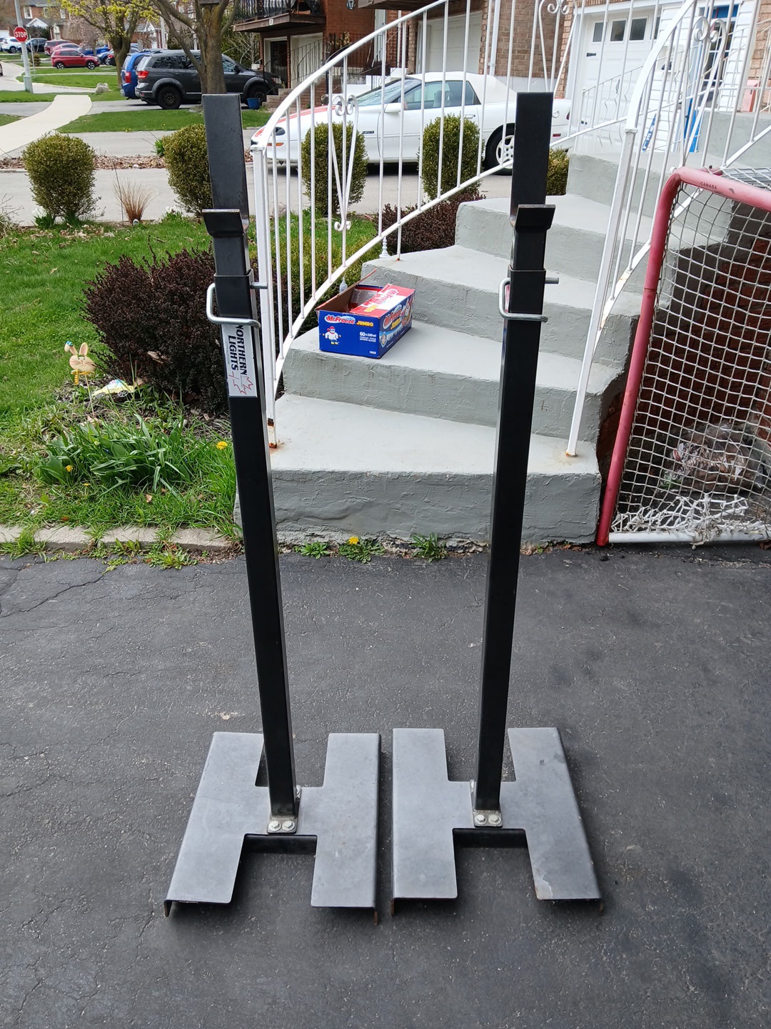 Portable squat rack
