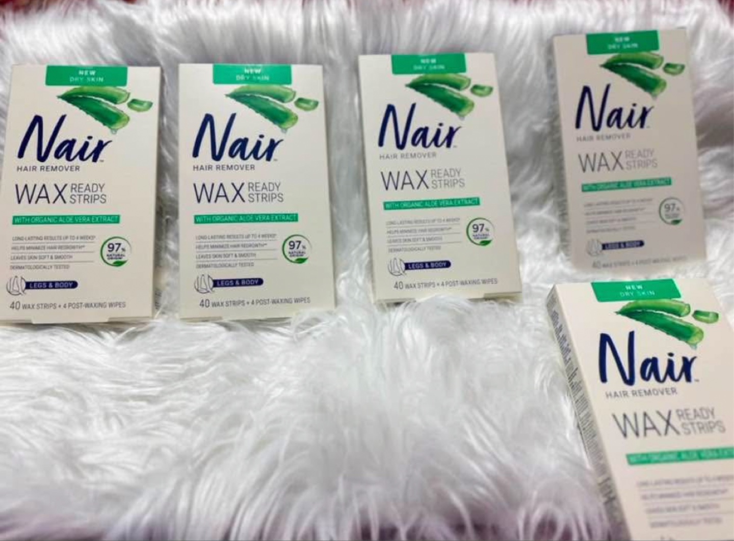 Nair Wax Ready Strips for Legs & Body