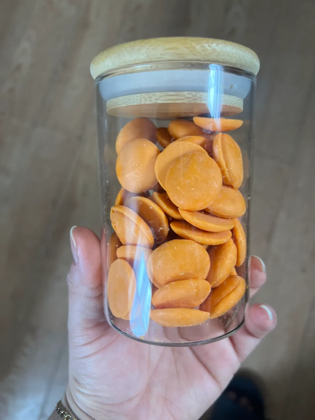 Glass Jars with Bamboo Lids thumbnail