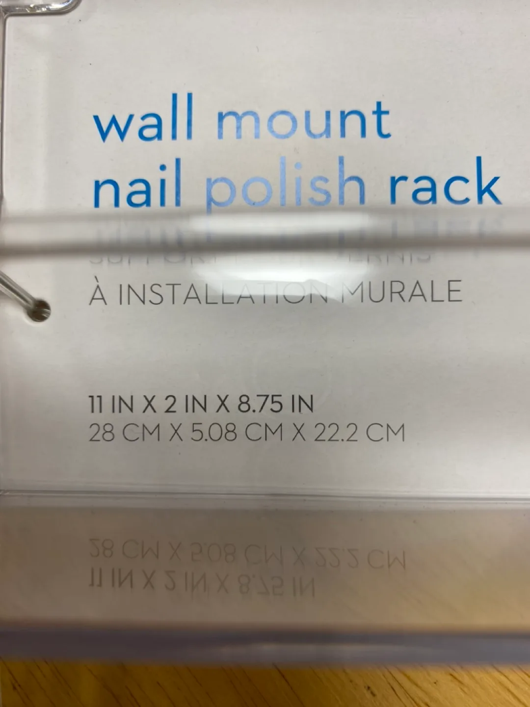 IDESIGN NAIL POLISH RACKS & VANITY MIRROR image indicator(3)