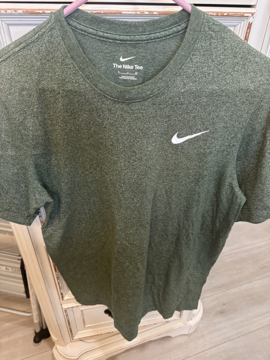Nike Men's The Nike Tee - Olive Green - photo 3