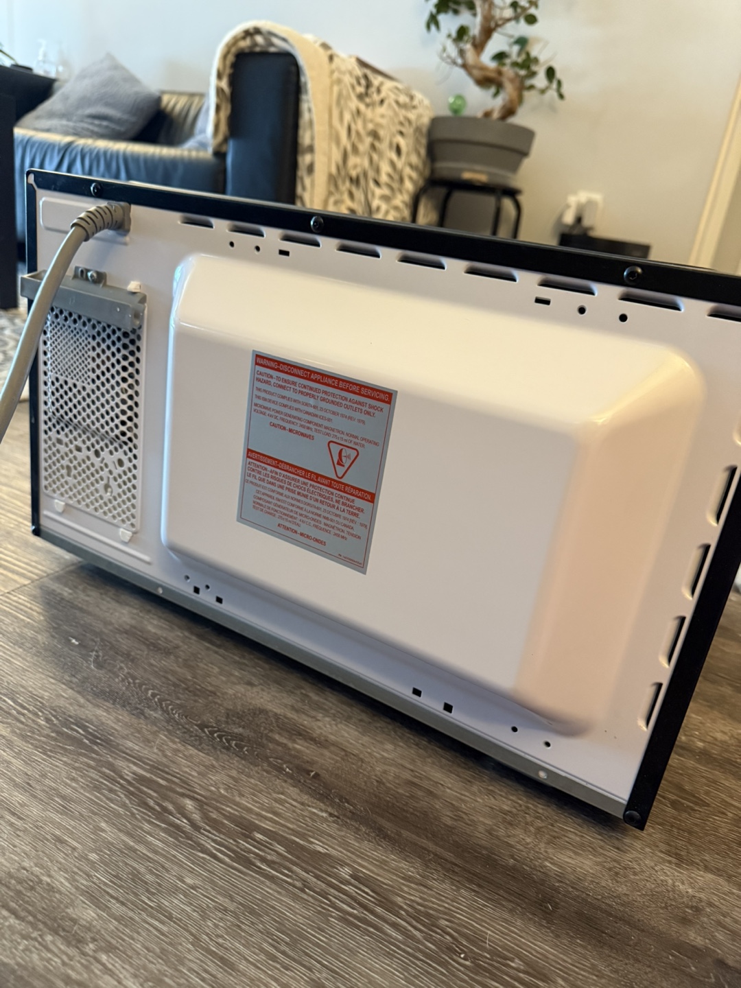 Panasonic 1100W High Power Microwave - photo 5